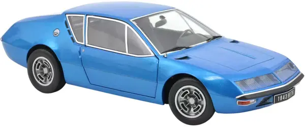 Model de colecție Norev Modern: Mașini - Alpine A310 1600 VE (1972) (Alpine Blue)