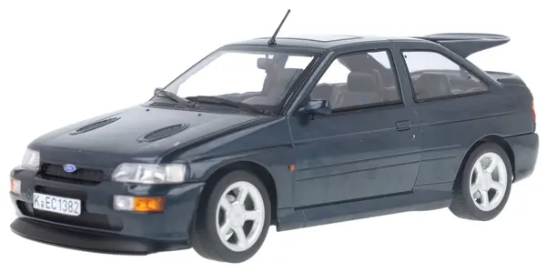 Model de colecție NOREV Modern: Mașini Ford Escort Cosworth 1992 Mallard Green Metallic