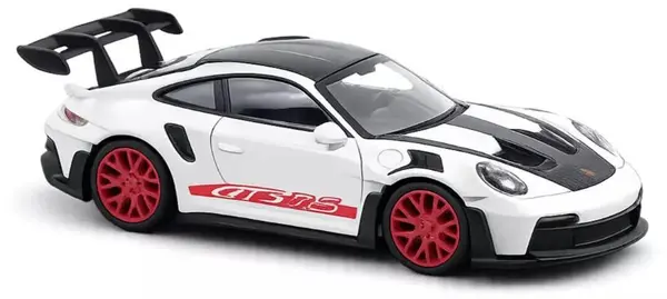 Model de colecție NOREV Modern: Mașini - Porsche 911 GT3 RS 2022 White Weissach Pack Jet-car