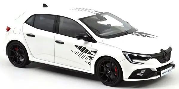 Model de colecție NOREV Modern: Mașini - Renault Megane R.S. Ultime (2023) (Pearl White)