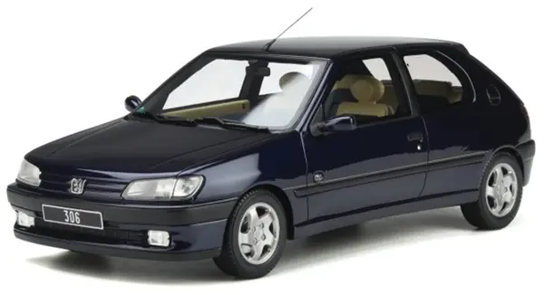 Model de colecție OttOmobile Modern: Mașini - Peugeot 306 Eden Park (Blue) (1995)