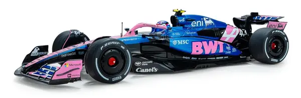 Model de colecție SOLIDO Mașini de curse - Alpine A525 #43 F. Colapinto GP Canada 2025