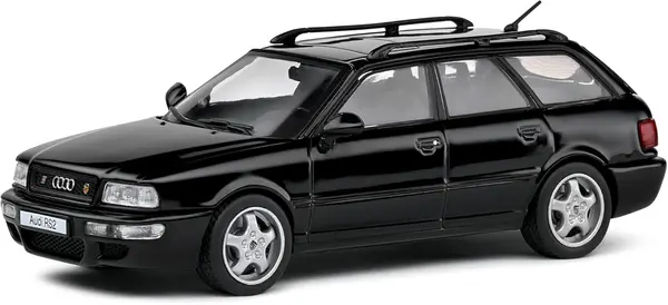 Model de colecție SOLIDO Modern: Mașini - Audi Avant RS2 (Black) (1995)