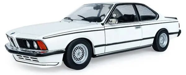 Model de colecție SOLIDO Modern : Mașini - BMW 635 CSI (E24), White, 1984