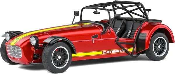 Model de colecție SOLIDO Modern: Mașini - Catheram Seven 275 Academy (Metallic Red & Yellow) (2014)