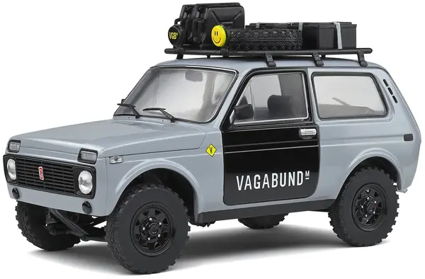 Model de colecție SOLIDO Modern: Mașini - Lada Niva Vlada (Grey) (1980)