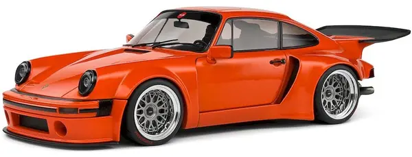 Model de colecție SOLIDO Modern: Mașini - Porsche 911 964 KS-R (Orange) (2022)