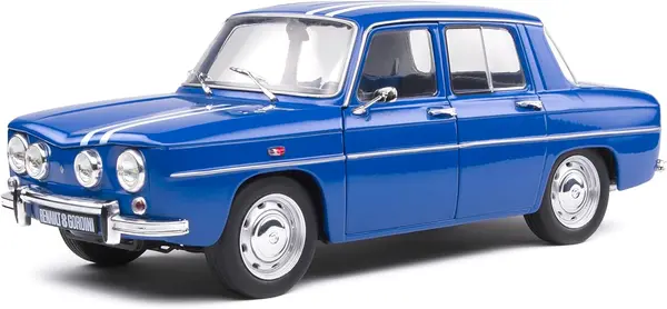 Model de colecție SOLIDO Modern: Mașini - Renault 8 TS (Blue) (1967)