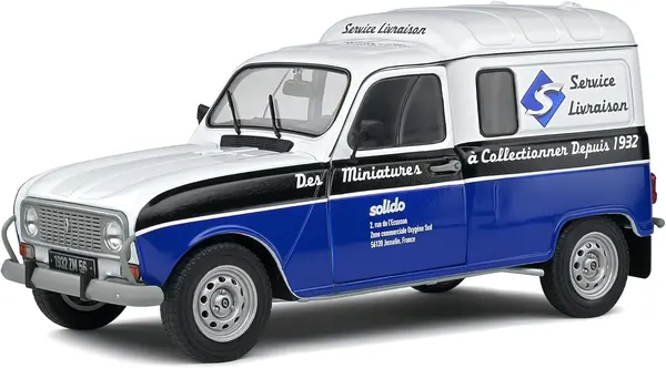 Model de colecție SOLIDO Modern: Mașini - Renault R4F4 - Solido 90th Anniversary Edition