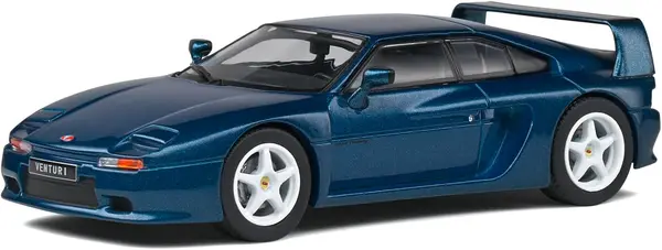 Model de colecție SOLIDO Modern: Mașini - Venturi 400 GT (Blue) (1994)