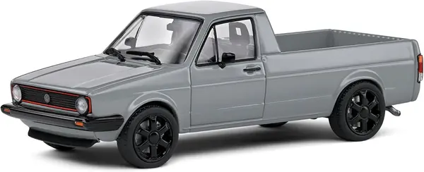 Model de colecție SOLIDO Modern: Mașini - Volkswagen Caddy MKI (Grey) (1982)