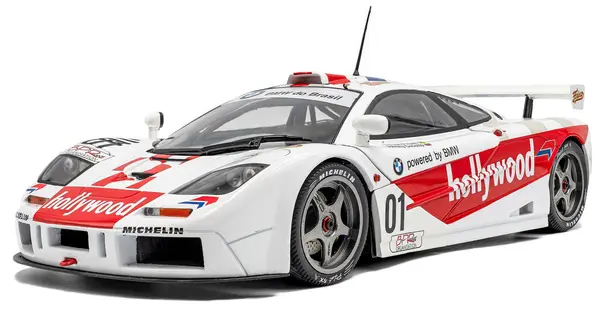 Model de colecționar SOLIDO Curse: Mașini - Mclaren F1 GTR Short Tail #01, 1996