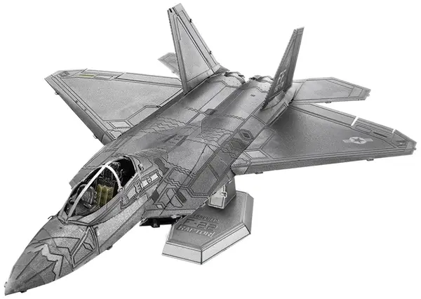 Model metalic de asamblat Metal Earth - F-22 Raptor