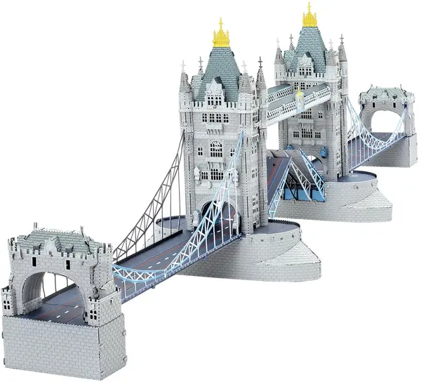 Model metalic de asamblat Metal Earth: Premium Series - London Tower Bridge