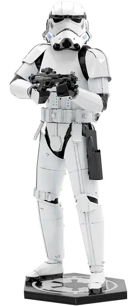 Model metalic de asamblat Metal Earth: Premium Series - Star Wars: Stormtrooper
