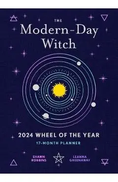 Modern-Day Witch 2024 Wheel of the Year 17-Month Planner - Shawn Robbins