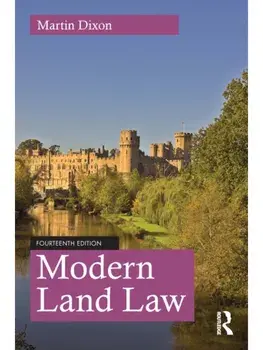 Modern Land Law. 14 ed, Paperback/Martin (University of Cambridge.) Dixon