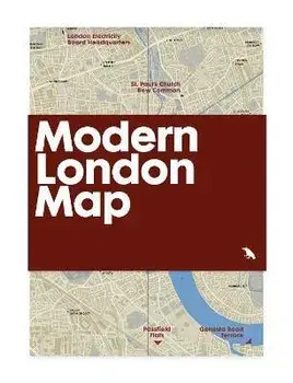 Modern London Map, Sheet Map/***