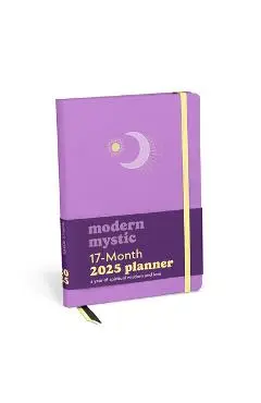 Modern Mystic 17-Month 2025 Planner: A Year of Spiritual Wisdom and Lore - Union Square & Co