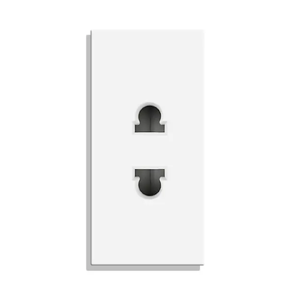 Modul 1/2 priză EURO-US 2P