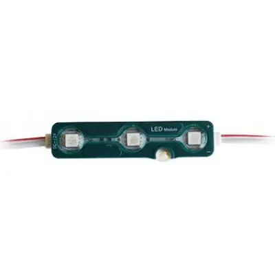 Modul 3 LED-URI SMD5050 verde IP67 V-TAC SKU-5119