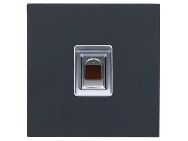 Modul acces cu amprenta, pentru videointerfon, Dahua VTO4202FB-MF, 5VDC, IK07, IP65, aluminium negru