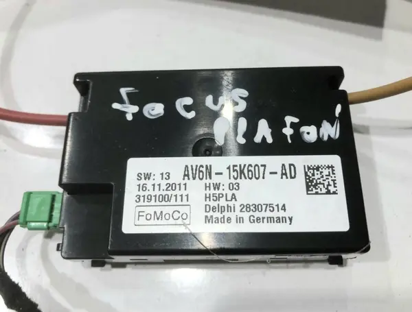 Modul alarma AV6N-15K607-AD Ford Focus 3 (2011-2015) 1.6 tdci T3DA