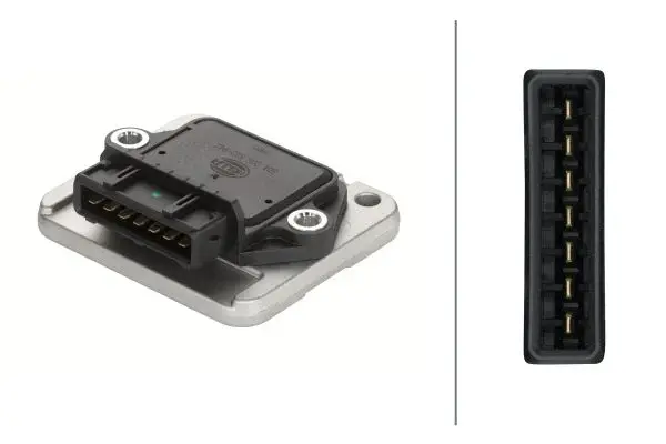 Modul aprindere (7 pin) potrivit VOLVO 240; AUDI 100 C3, 80 B3, 80 B4, 90 B3, COUPE B2, COUPE B3; SAAB 900 I; SEAT TOLEDO I; VW CADDY I, CORRADO, GOLF I, GOLF II, JETTA II, PASSAT B2 1.0-2.3 09.79-03.