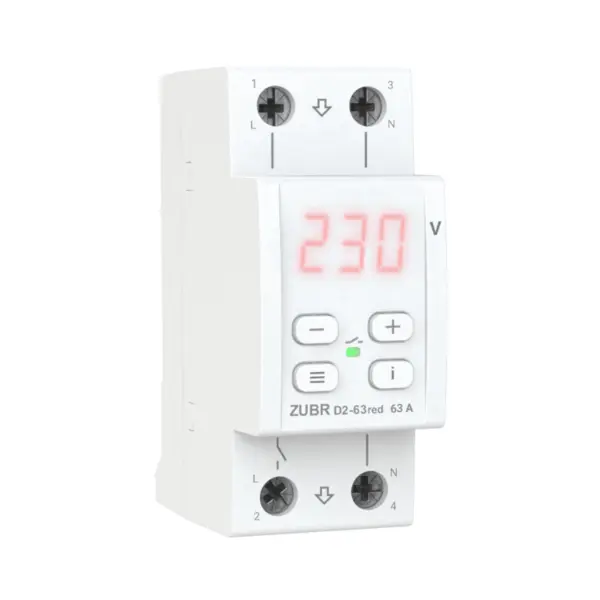 Modul automat pentru protectie tensiune ZUBR D2-63 Red 63A