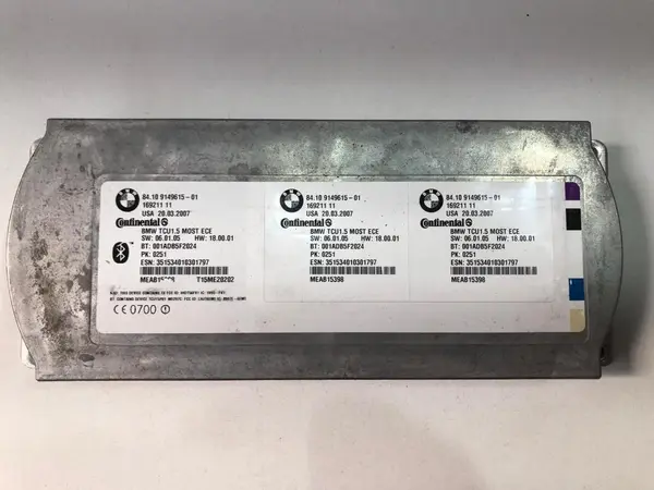 Modul bluetooth 9149615 01 BMW Seria 1 (2004-2011) [E81, E87]