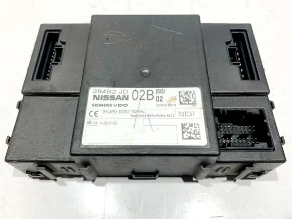 Modul confort 284B2-JD02B Nissan Qashqai (2007-2010) [J10] 1.5 dci K9K 282