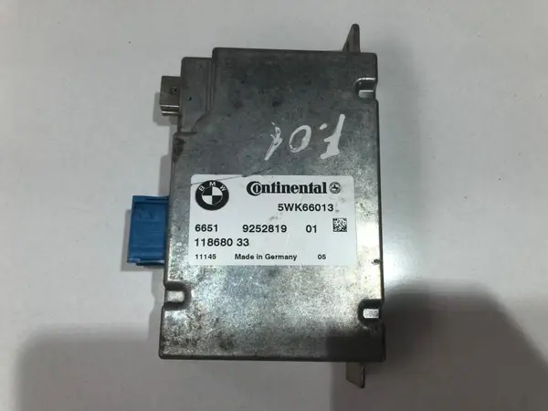 Modul control camera 9252819 BMW Seria 7 (2008-2015) [F01, F02]