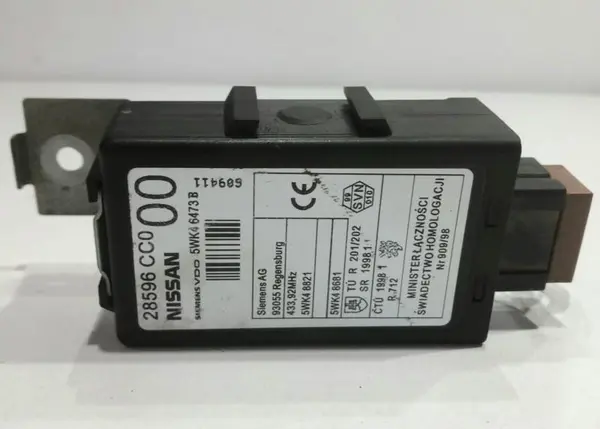 Modul control keyless entry 28596-CC000 Nissan X-Trail (2001-2007) 2.2 dci YD22ETI