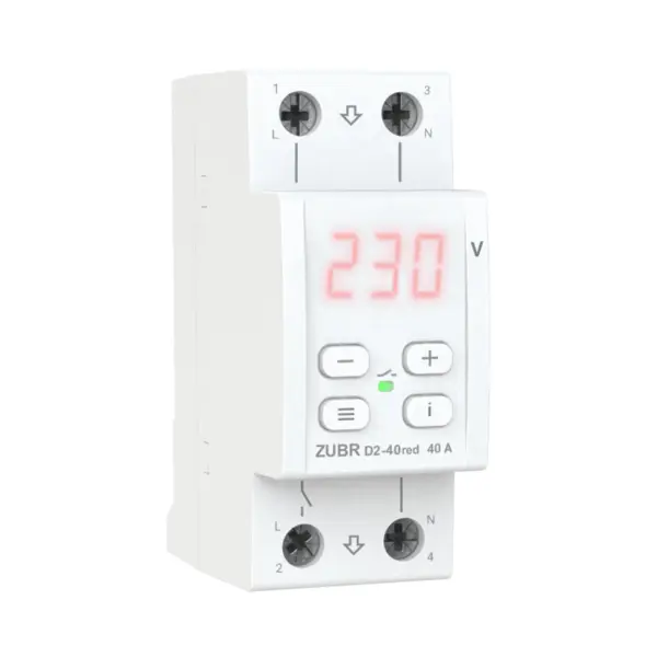 Modul control tensiune automata ZUBR D2-40 red 40A cu protectie termica