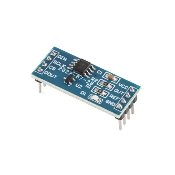 Modul convertor digital-analog TLC5615, interfata seriala, 10-bit DAC