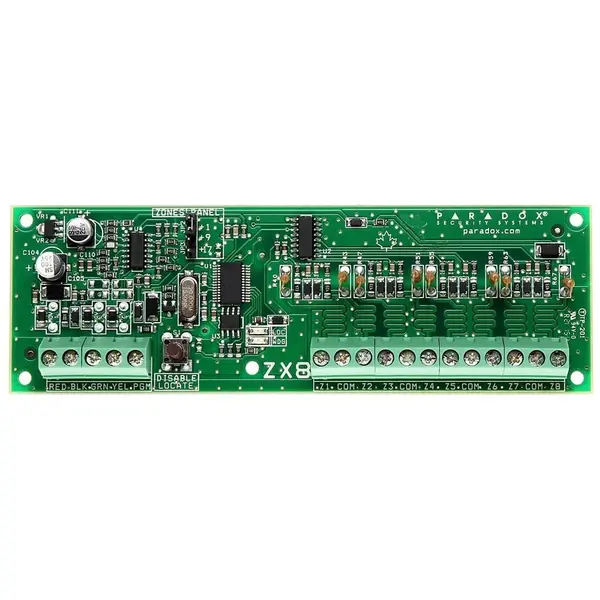 Modul de extensie 8 zone Paradox ZX8