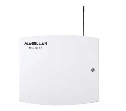 Modul de extensie wireless Paradox RTX3 cu 32 zone, 3 PGM (Alb)