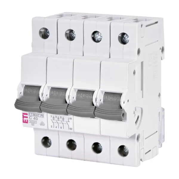 Modul de protectie automat ETIMAT P6 3P+N C40 25mm ETI 001900434