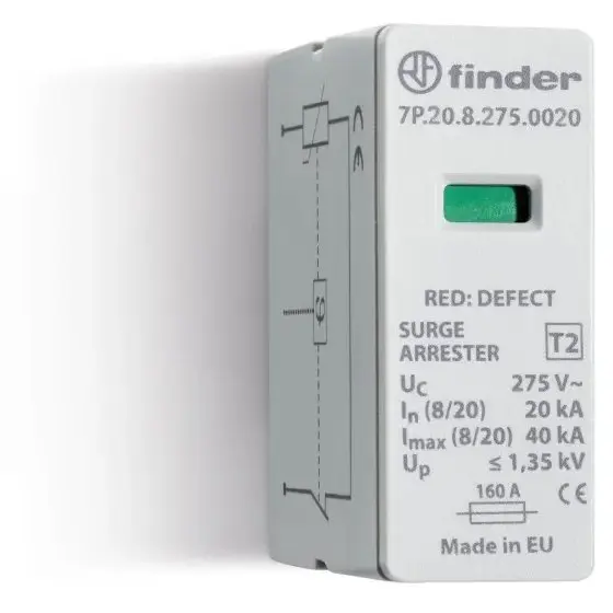 Modul de schimb (cartus), Varistor (275 V c.a.) Finder 7P2082750020