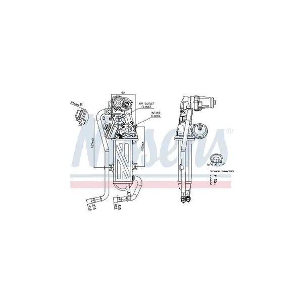 Modul-EGR NISSENS 98375