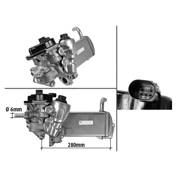 Modul-EGR VALEO 700438