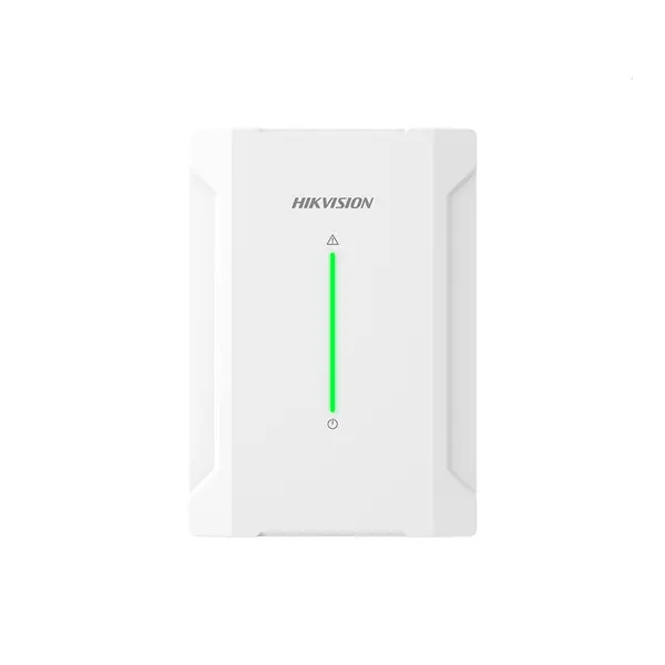 Modul extensie alarma antiefractie Hikvision DS-PM501R4, 4 iesiri releu SPDT 16A, extensie Bus RS-485, montaj perete, tamper