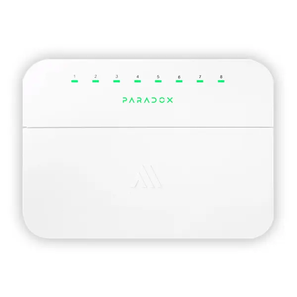 Modul extensie Paradox PGM8M, 8 iesiri, acumulator 5 Ah, LED