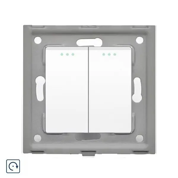 Modul intrerupator dublu cu revenire mecanic
