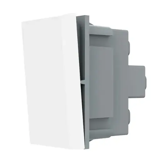 Modul Intrerupator Simplu Mecanic si Cap Scara LIVOLO (Alb)