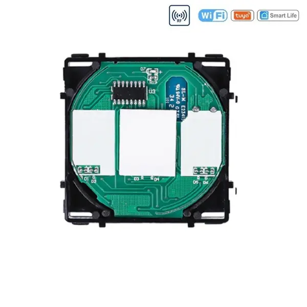 Modul intrerupator tactil simplu WiFi&RF cu NUL optional