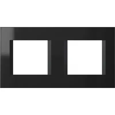 Modul Line Rama 2x2M IP20 Negru, TEM Modul TEM-OL24NB-U