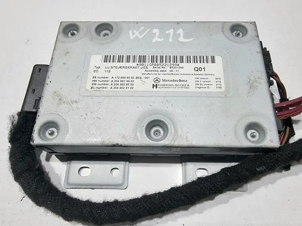 Modul multimedia A1729009302 Mercedes C-class facelift (2011-2015) [w204]