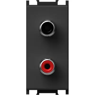 Modul Priza audio 2xRCA 1M SB, TEM Modul TEM-KM22SB-U