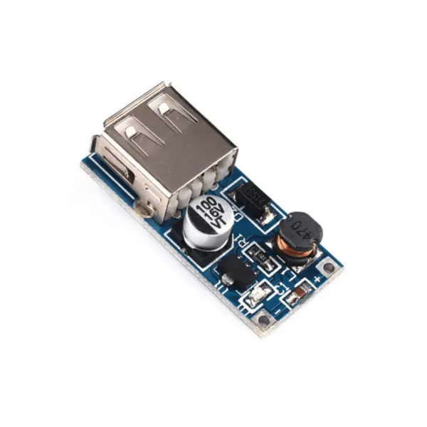 Modul ridicator de tensiune DC-DC, 0.9-5V cu port USB